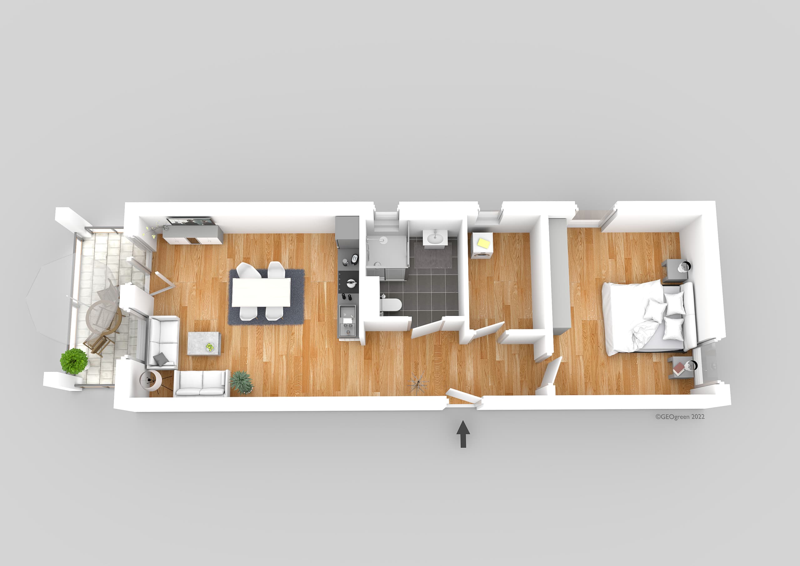 3D-Grundriss